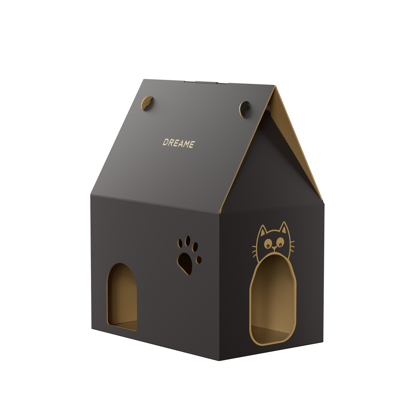Carton Box Cat House
